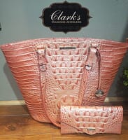 Clarks Diamond Jewelers - Designer Brahmin Handbag and Matching Wallet