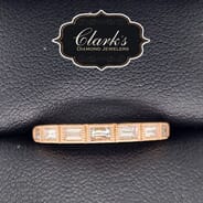 Clarks Diamond Jewelers - Baguette Diamond Band