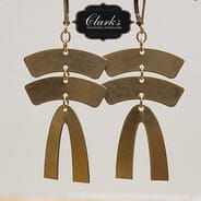 Clarks Diamond Jewelers - Pagoda Arc Earrings Altiplano