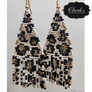 Clarks Diamond Jewelers - Beaded Jaguar Earrings