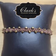 Clarks Diamond Jewelers - Macrame Cube Bracelet