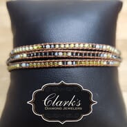 Clarks Diamond Jewelers - Leather Bead Bracelets